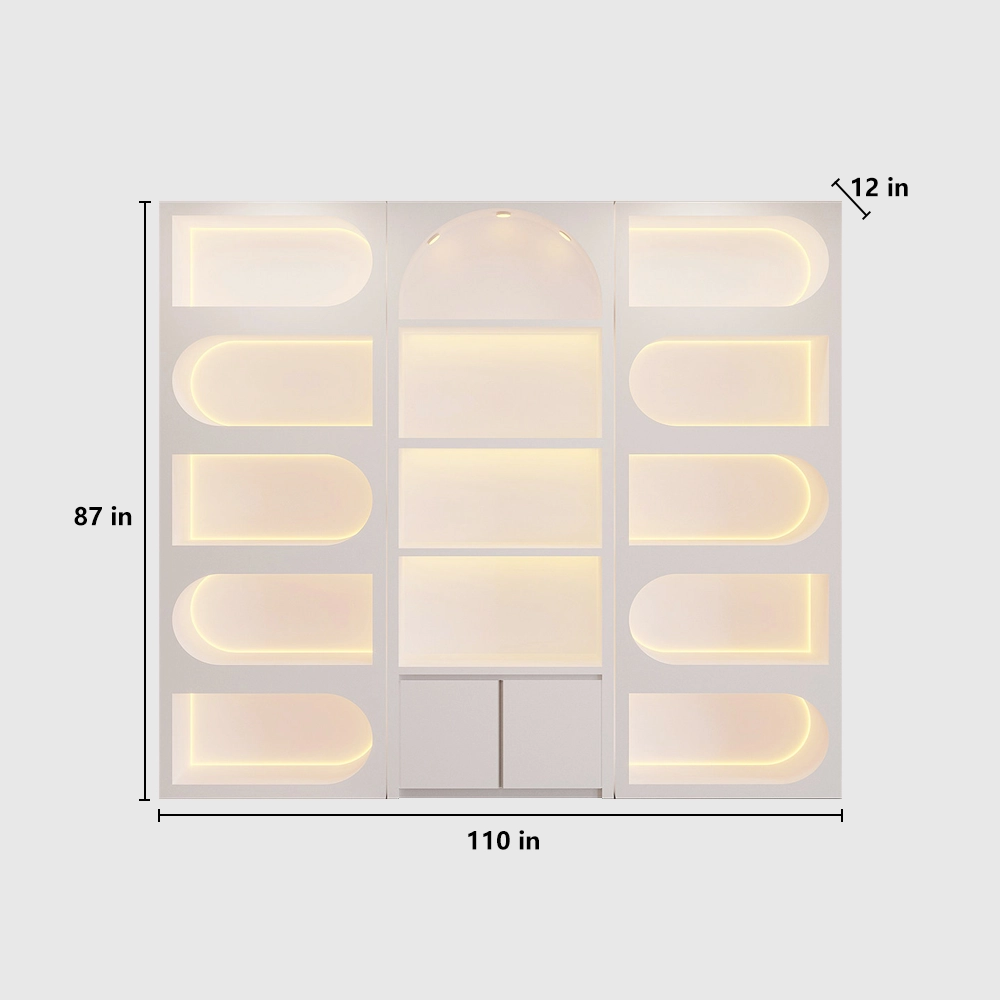 Salon Cosmetic Display Case for Product Storage - image 14