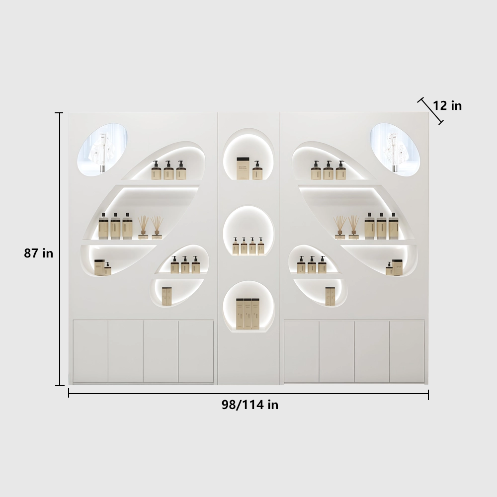 Modern Salon Display Cabinet for Cosmetics & Skincare - image 14