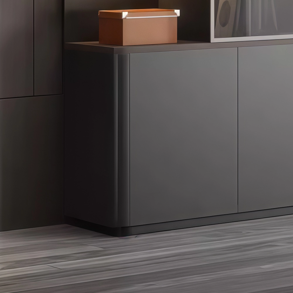 Stylish Office Storage Cabinet Bookcase Divider - image 6