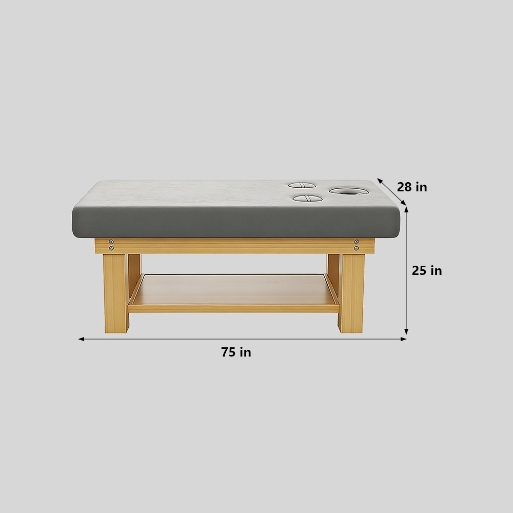 Wide Solid Wood Massage Table for Salon & Spa - image 6