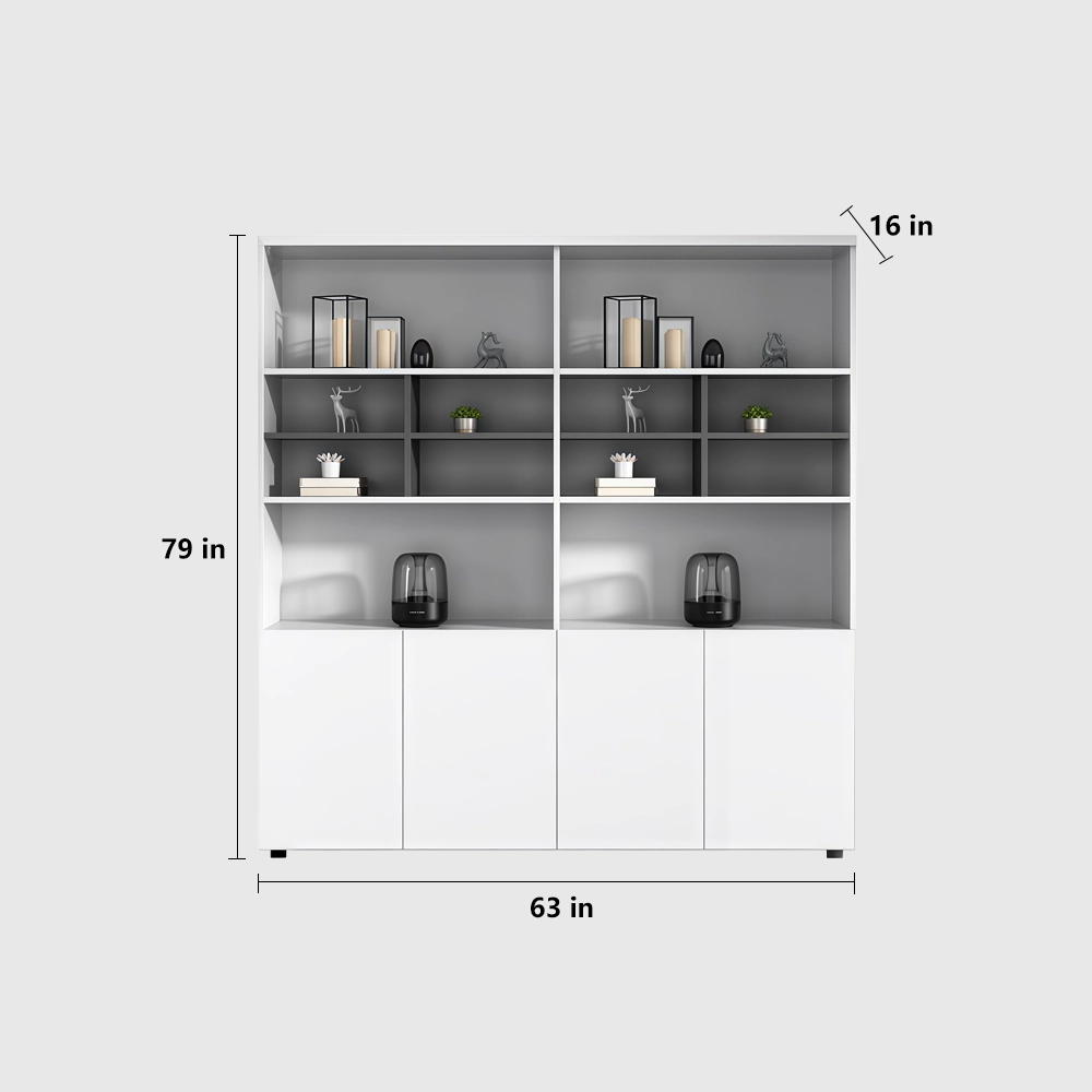 Wooden Display Cabinet for Office Background - image 8
