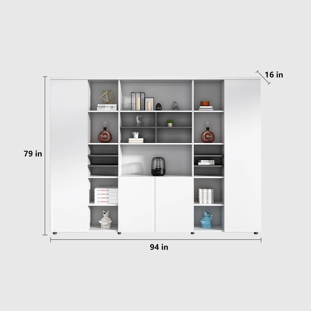 Wooden Display Cabinet for Office Background - image 9