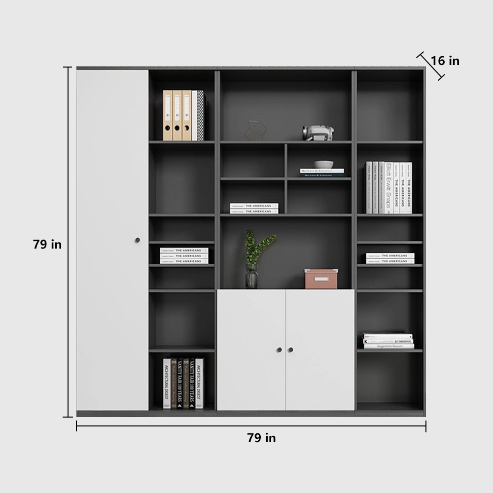 Wooden File Cabinet Office Archive Storage - image 11