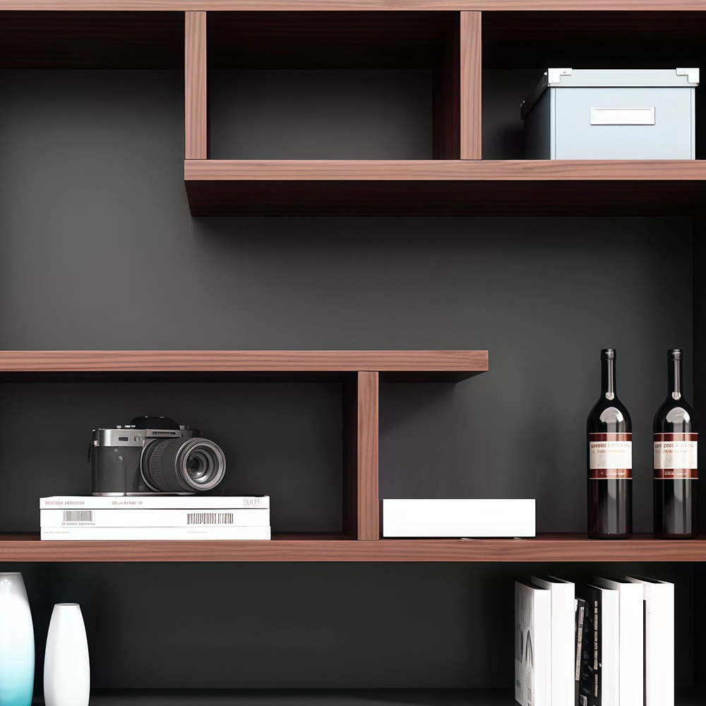 Wooden File Cabinet Office Bookcase with Drawers - image 3