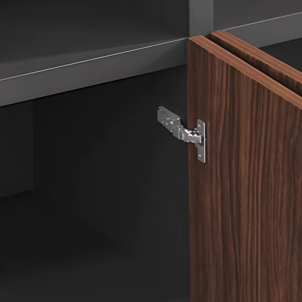Wooden File Cabinet Office Bookcase with Drawers - image 5