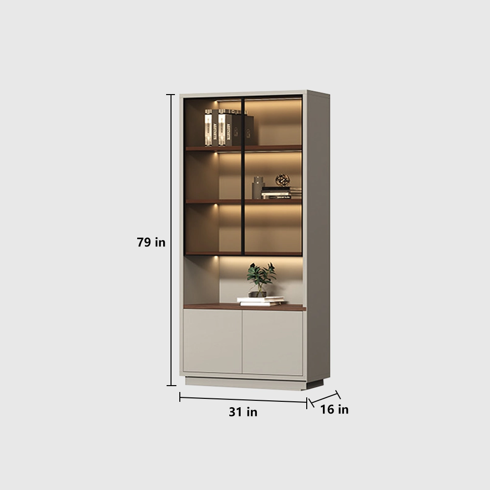 Wooden File Cabinet with Paint Finish Office Storage - image 8
