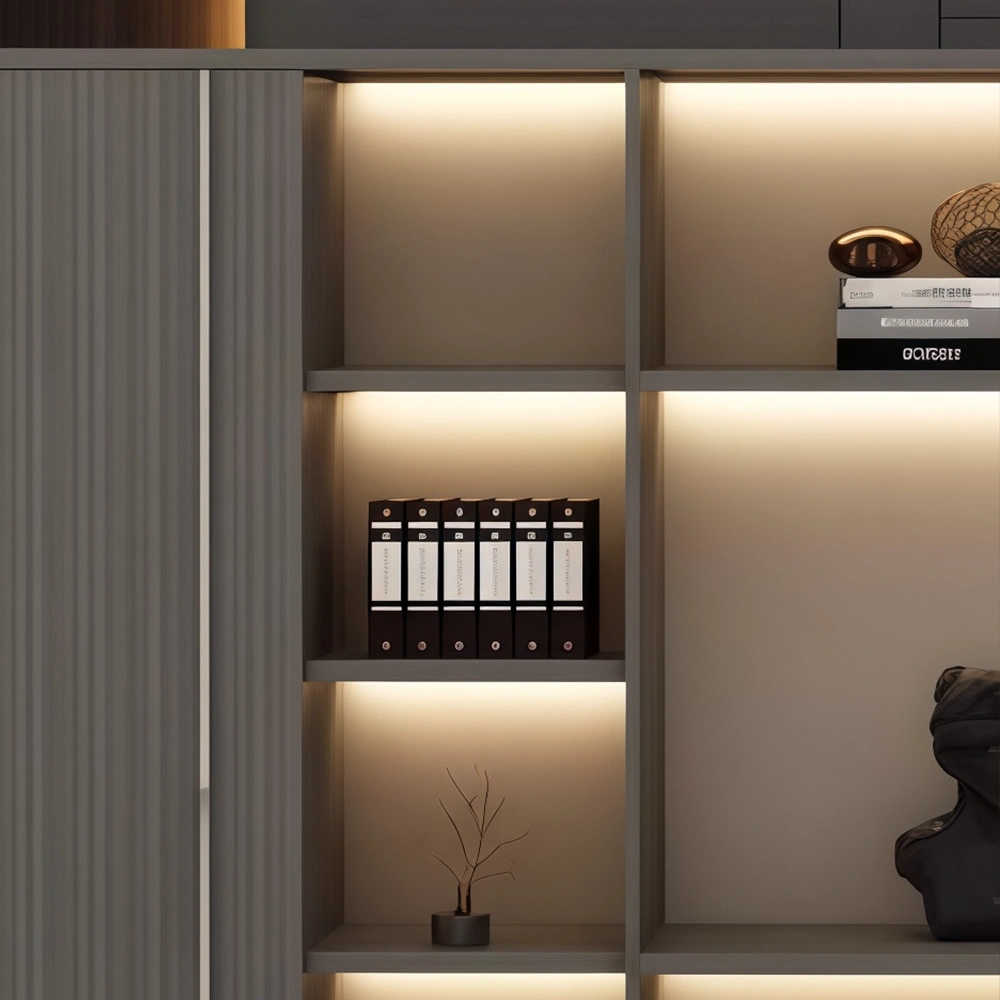 Wooden Office Cabinet Large File Storage Wall - image 4
