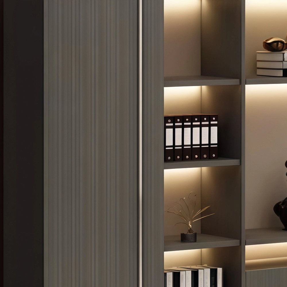 Wooden Office Cabinet Large File Storage Wall - image 5