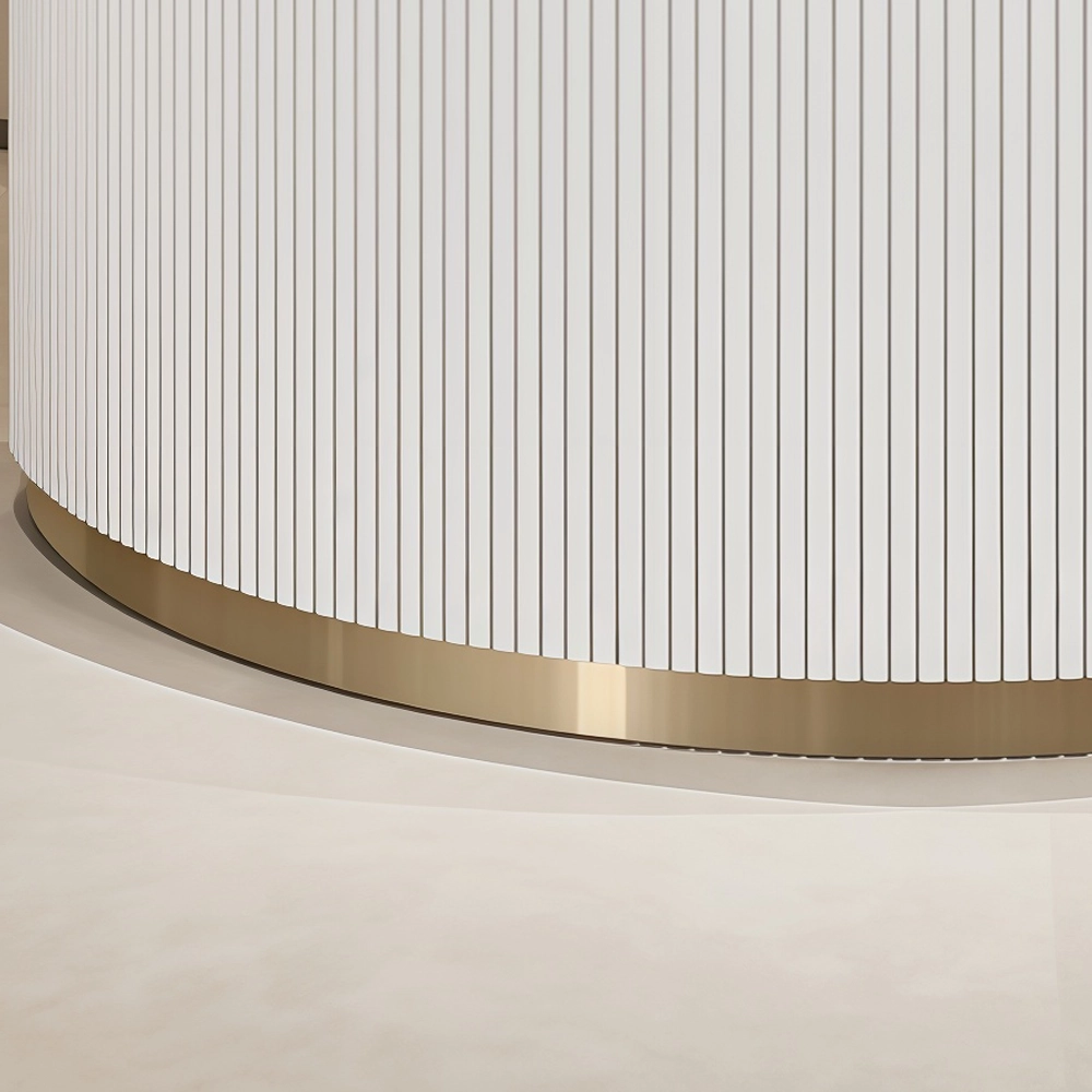 Arc Shape Cashier Counter for Boutique Clothing Store - image 7