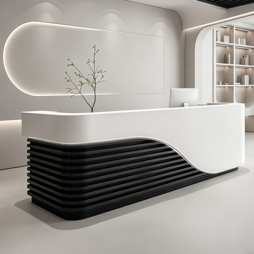 Commercial Reception & Cashier Counters with Grille - image 2