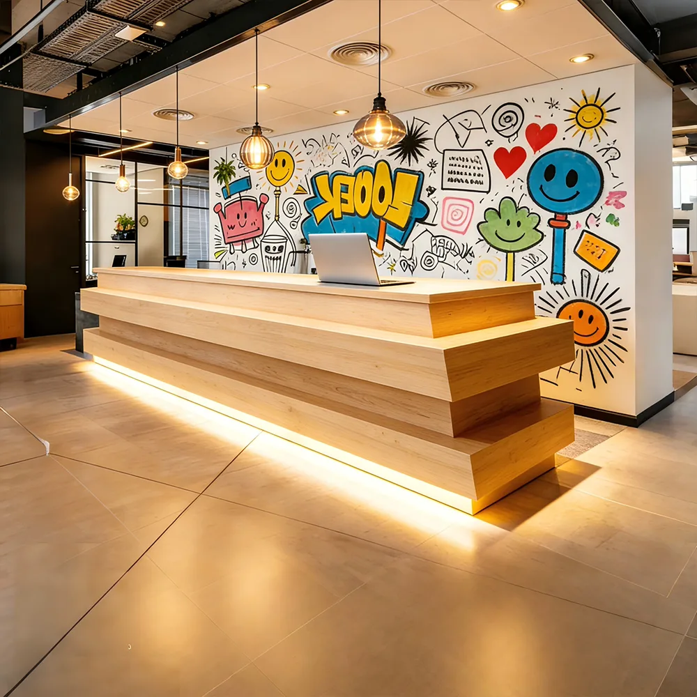 Custom Reception and Cashier Counter - image 3
