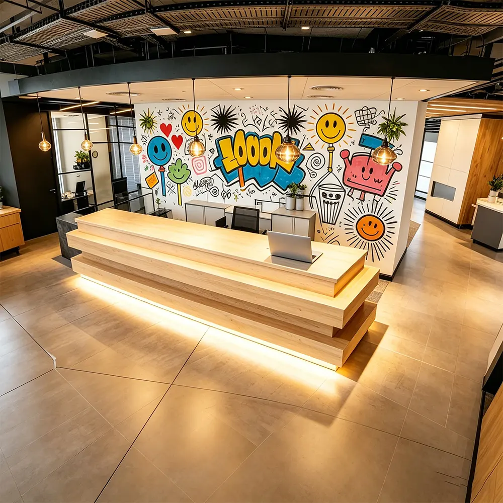 Custom Reception and Cashier Counter - image 2