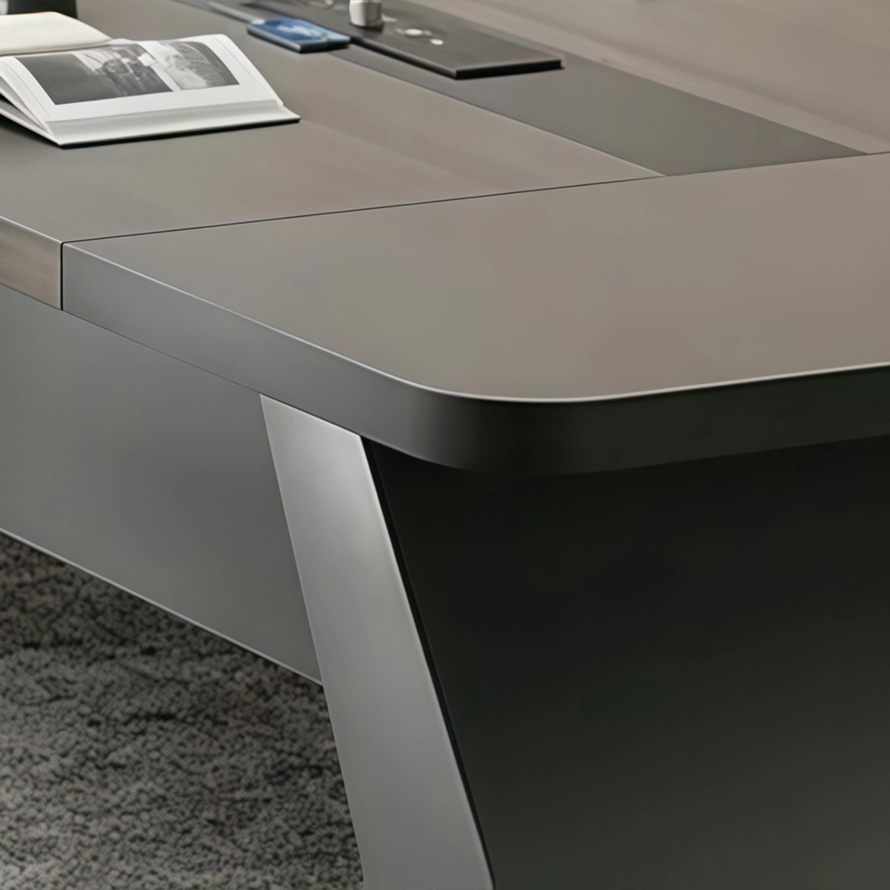 Modern Rectangle Large Conference Table - image 6