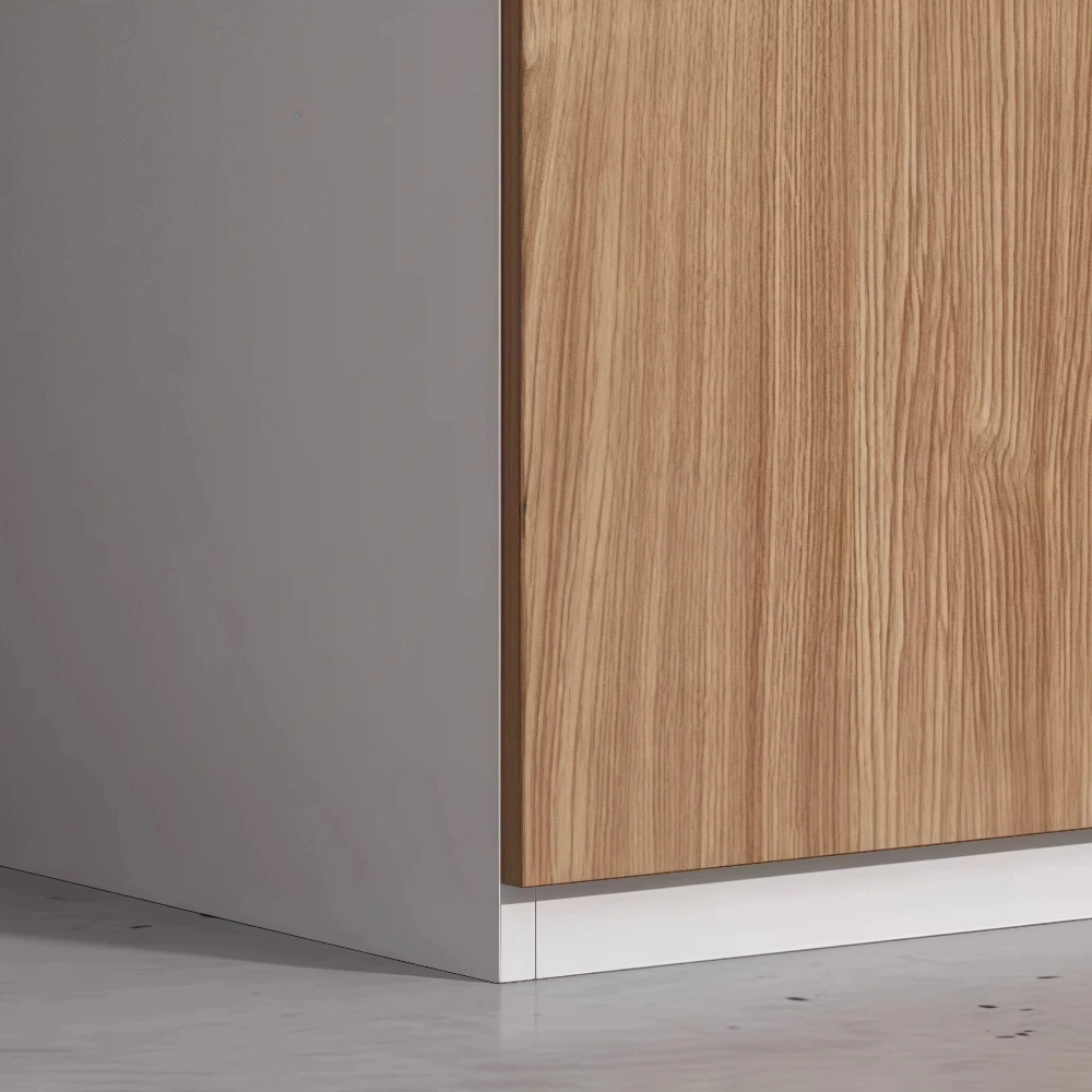 Lockable Wooden Office Filing Cabinet with Partitions - image 4
