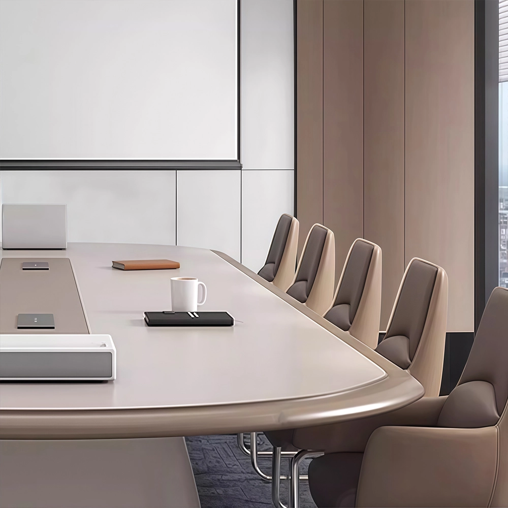 Modern Minimalist Painted Conference Table - image 5