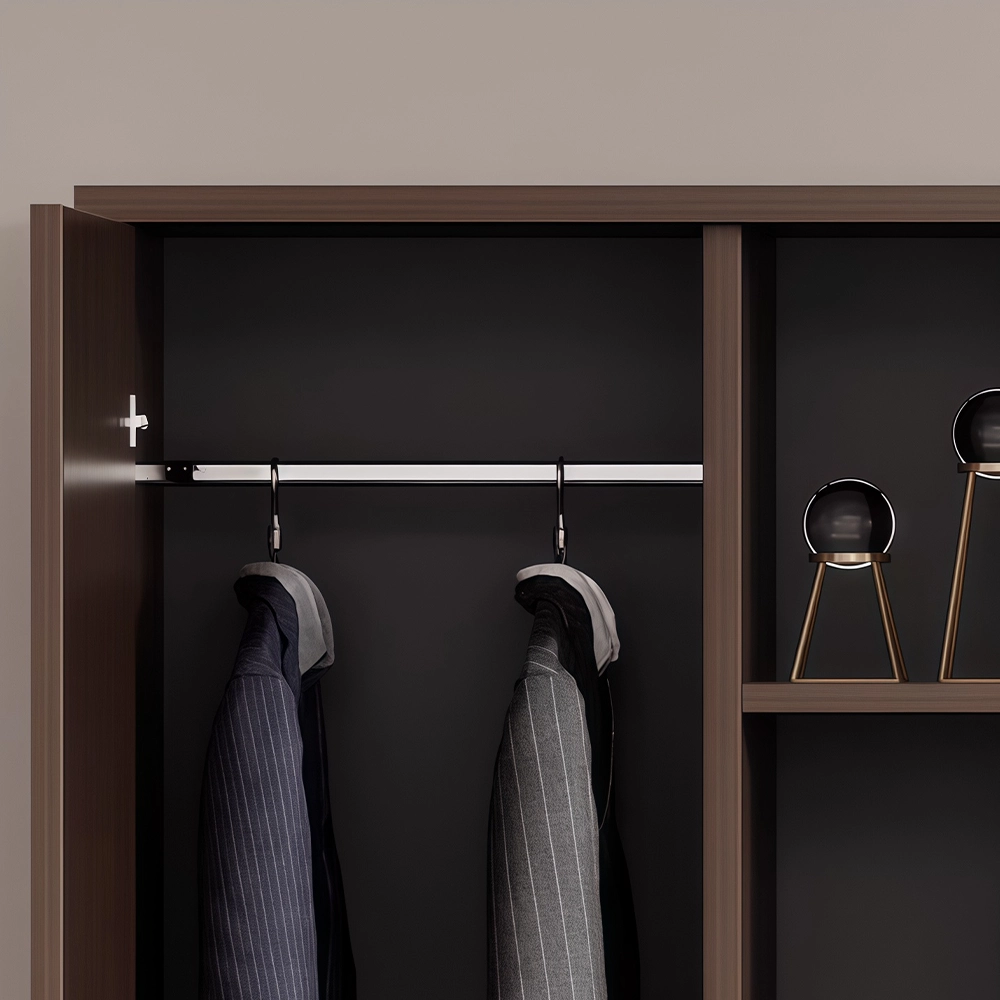Minimalist Wooden Bookcase Filing Cabinet for Office - image 3