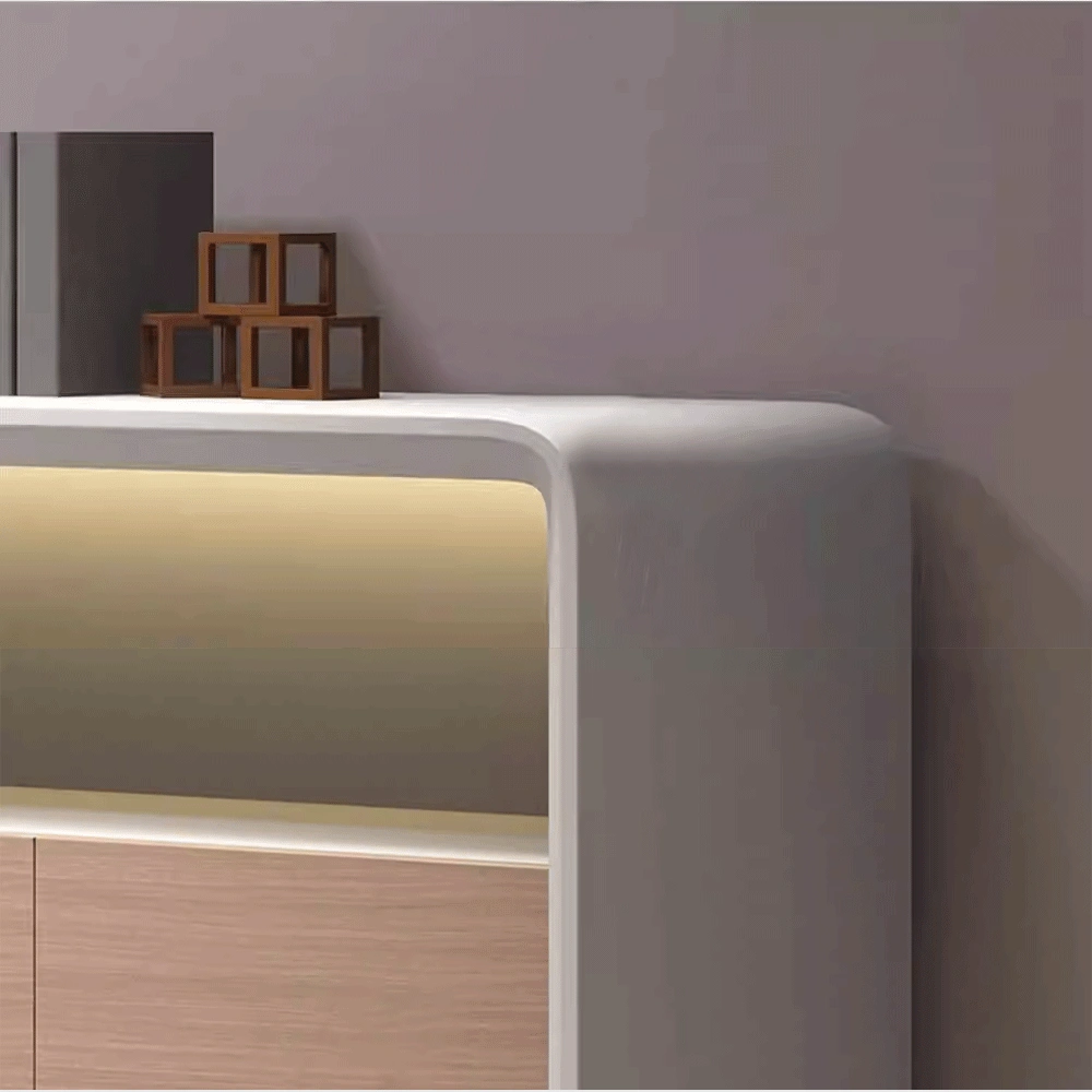 Modern Minimalist Wooden Multifunctional Storage Low Cabinet - image 2