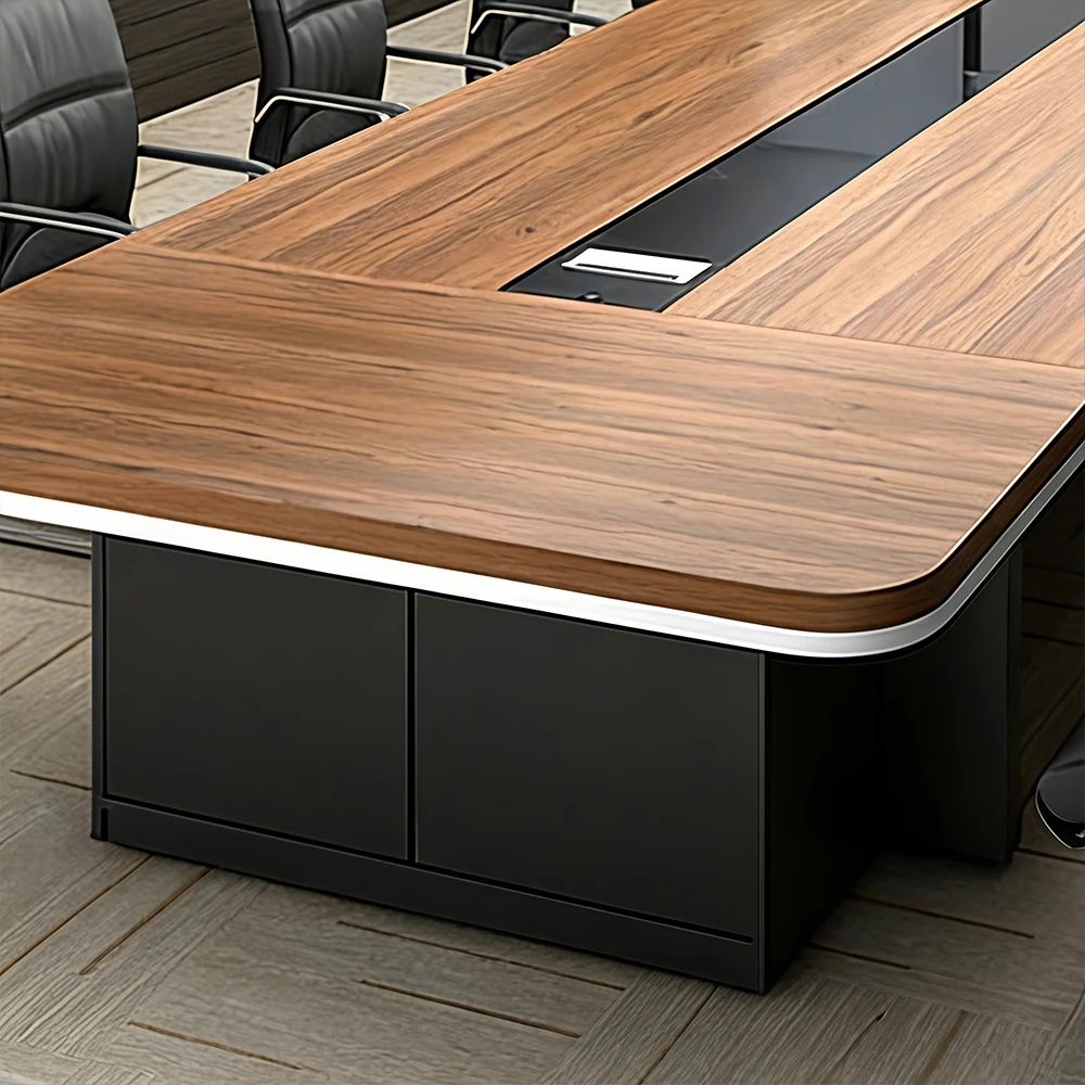 Simple Thick Plate Conference Table - image 4