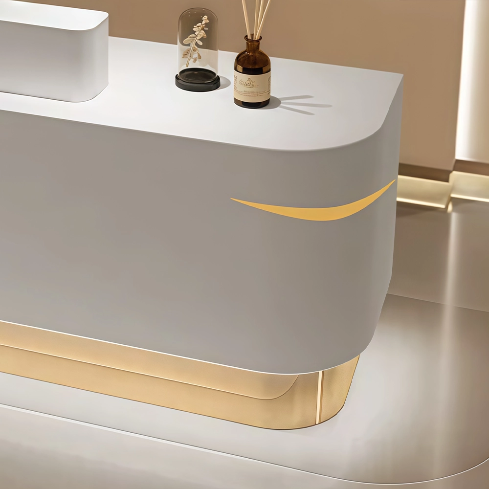 Contemporary Lacquered Reception Counter - image 4
