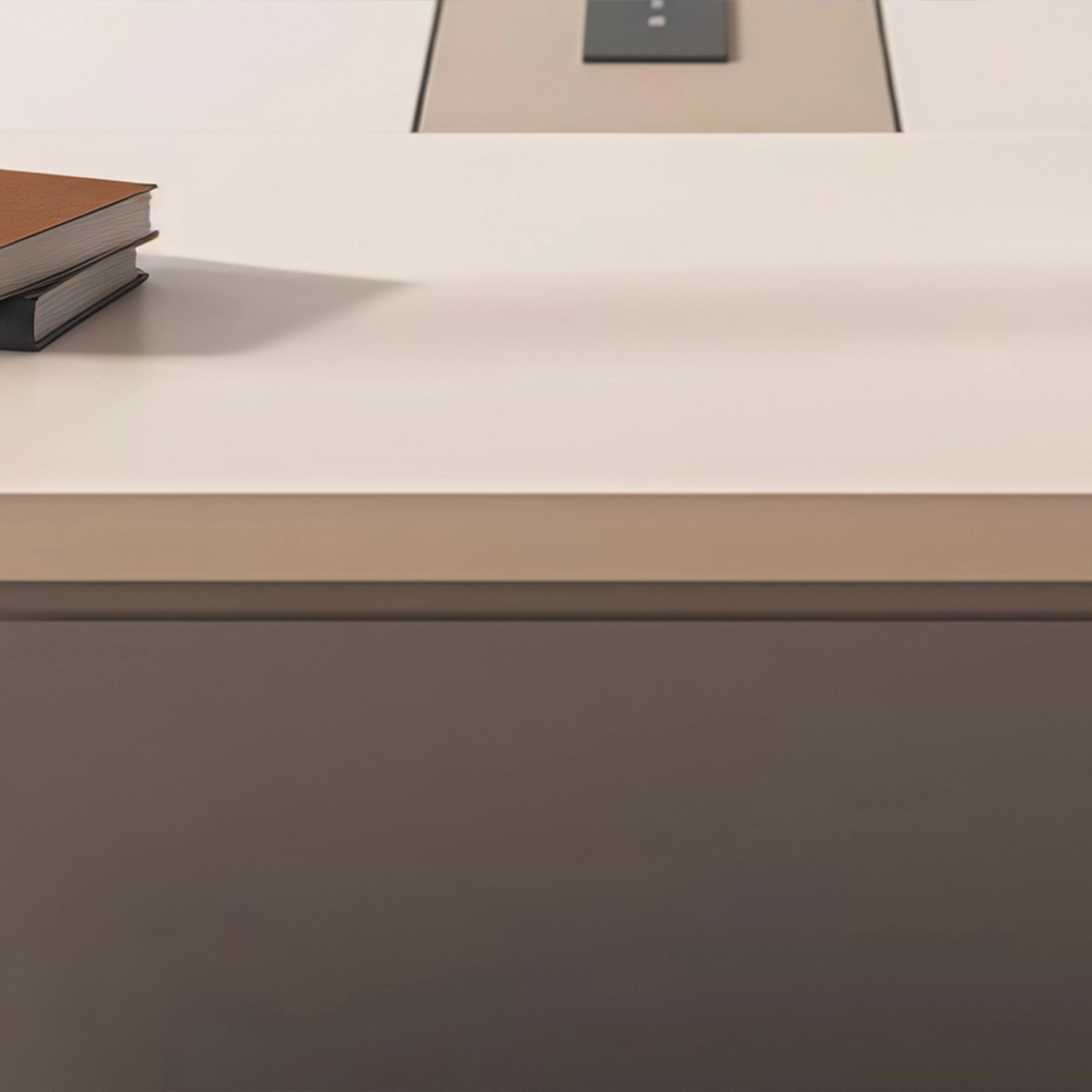 Light Luxury Large Painted Conference Table - image 7
