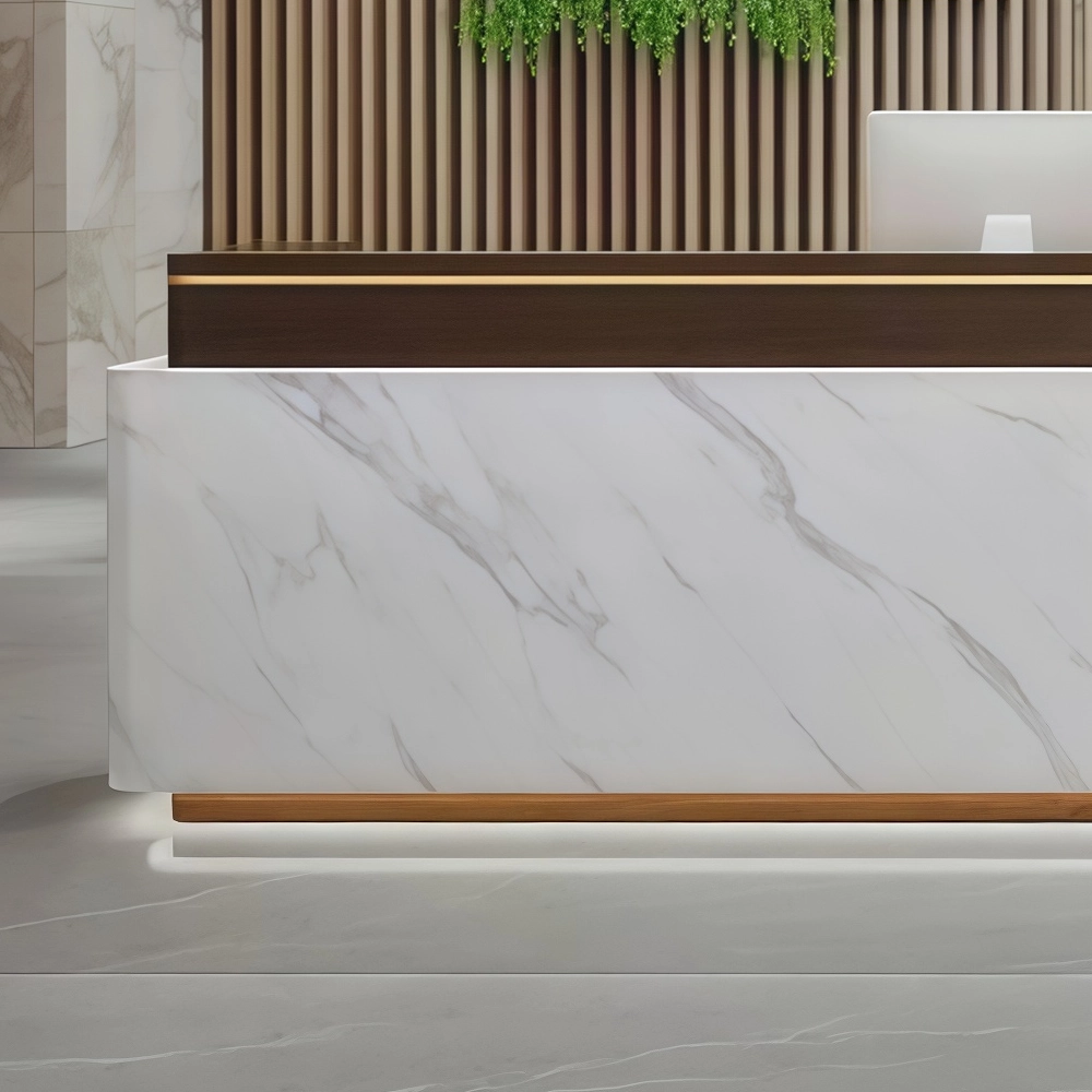 Modern Hotel Front Desk & Apartment Property Counter - image 4