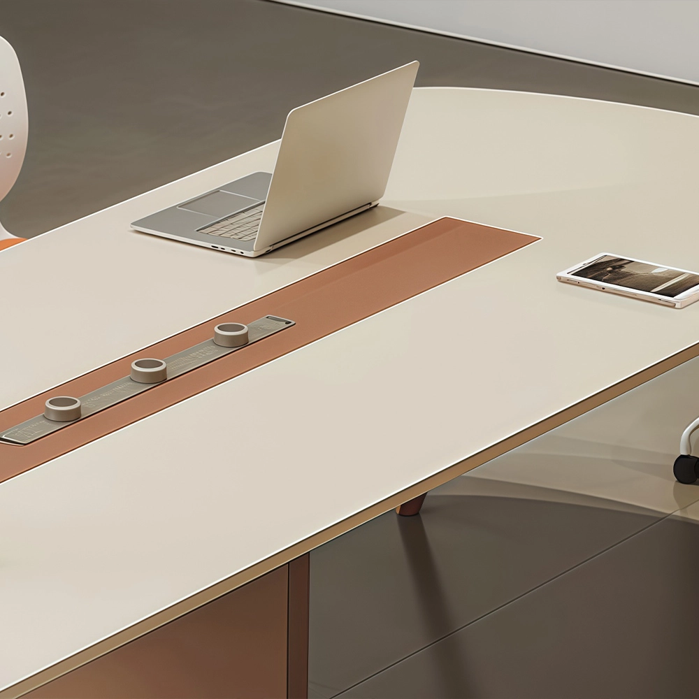 Oval Minimalist Conference Table - image 4