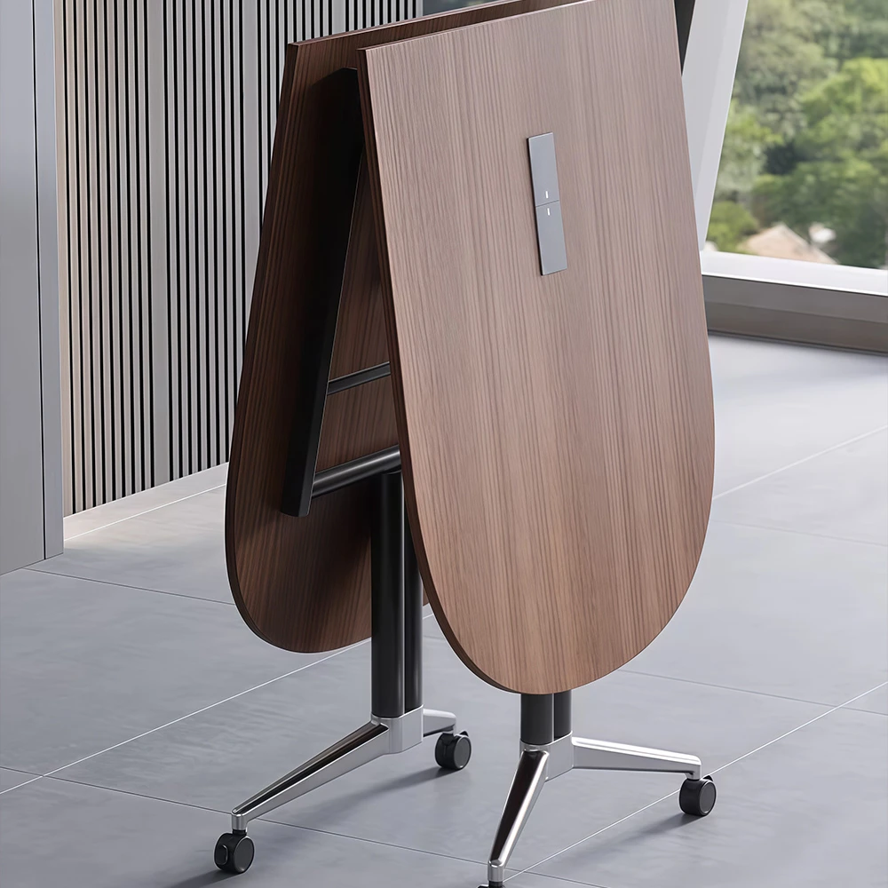 Modern Simple Oval Conference Table - image 4
