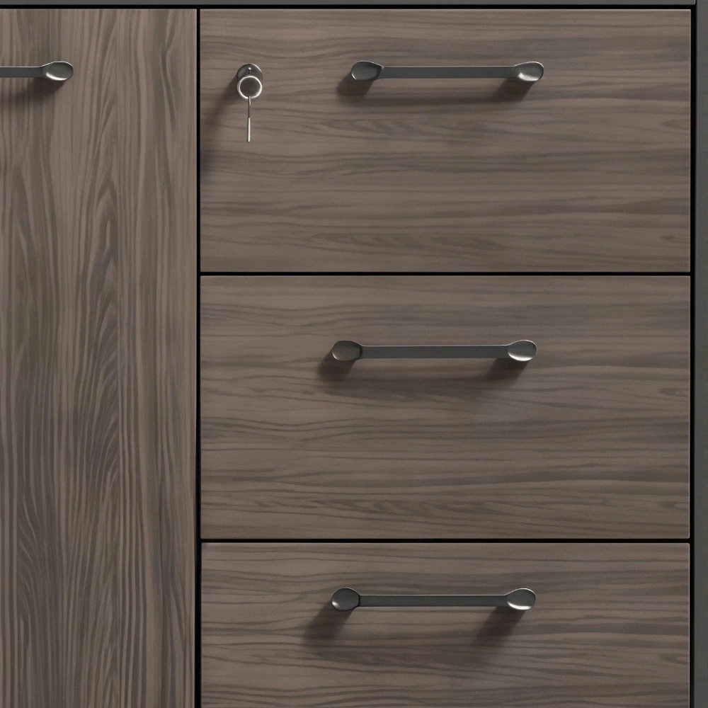 Multi-Purpose Wood Office Cabinet - image 11