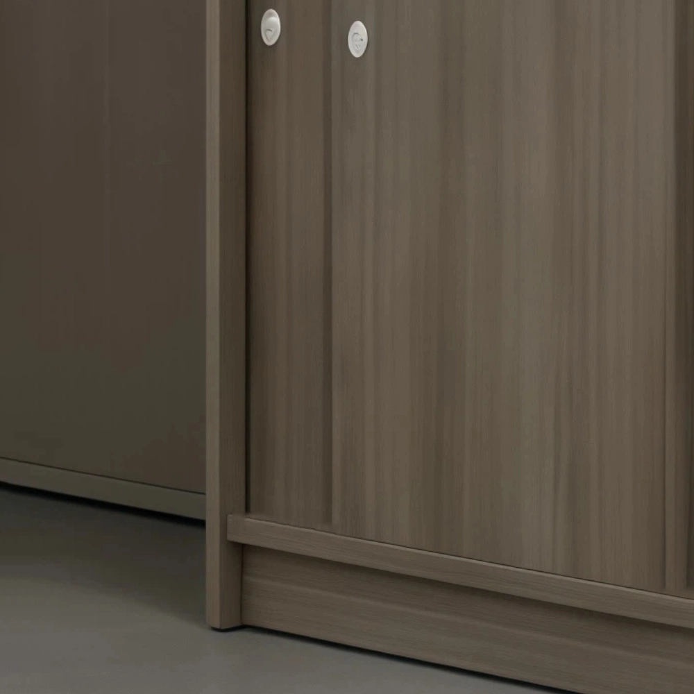Office Sliding Door High-Low File Cabinet Set - image 5