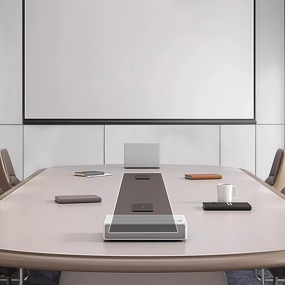 Modern Minimalist Painted Conference Table - image 6