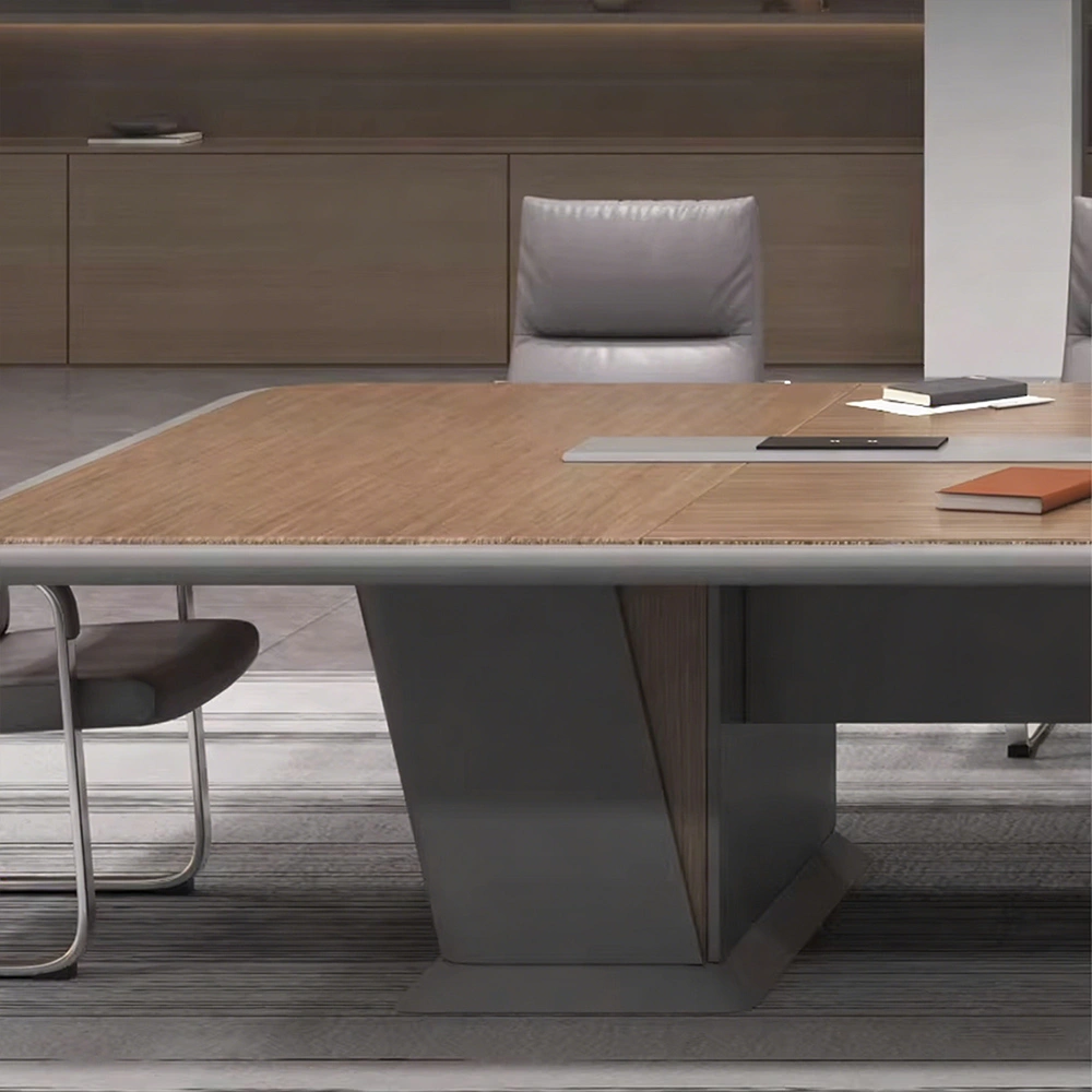 Modern Painted Large Conference Table - image 5