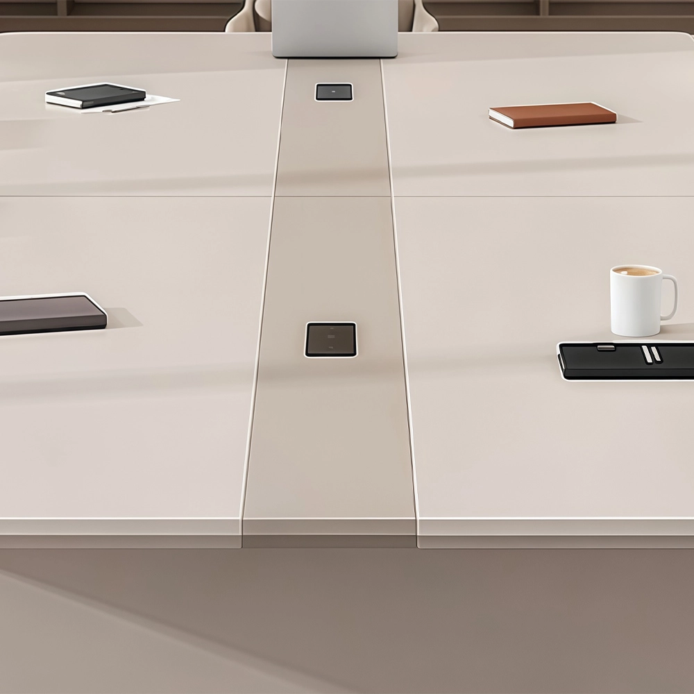 Modern Simple Rectangular Conference Table - image 5
