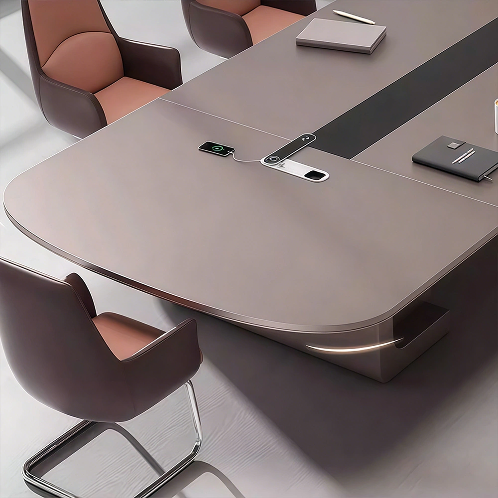 Minimalist Luxury Long Conference Table - image 5