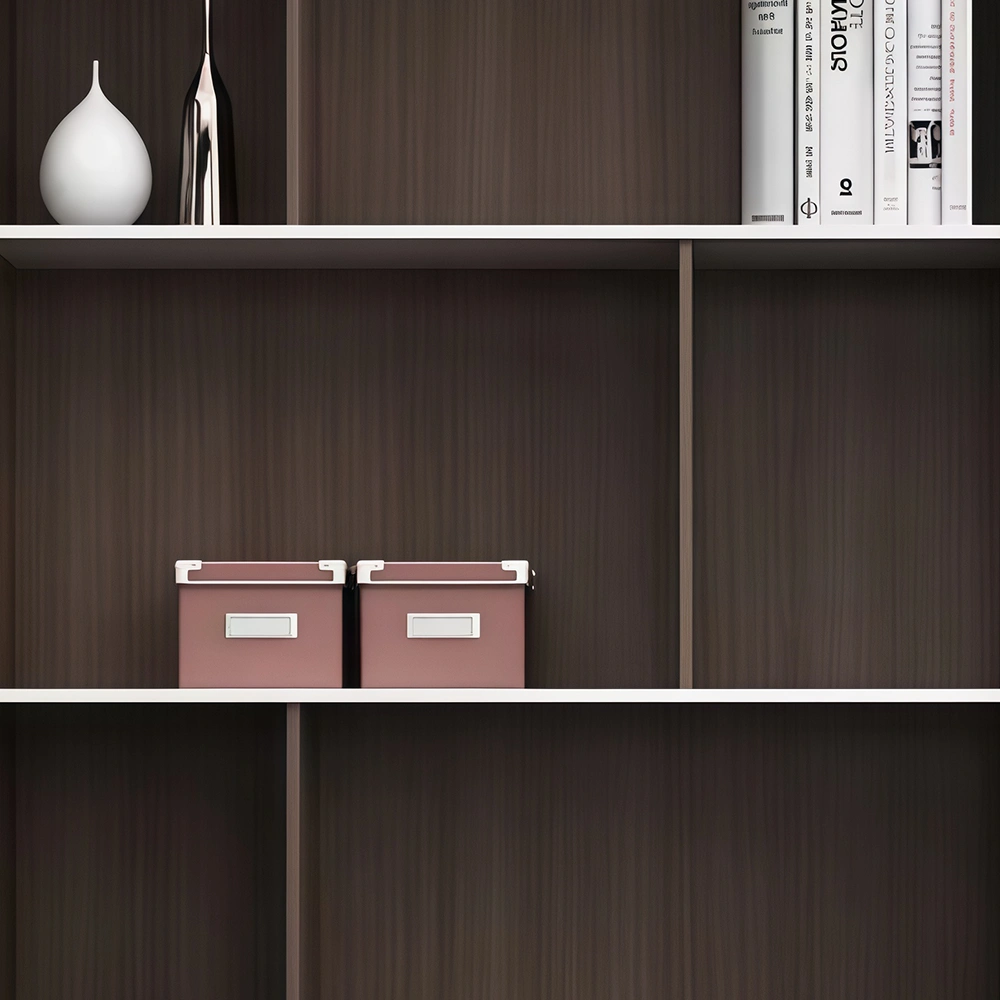 Modern Minimalist Filing Cabinet with Combination Lock Storage - image 5