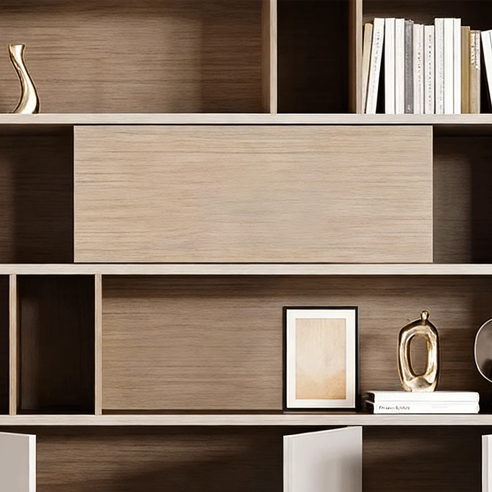 Contemporary Office Bookcase and Display Cabinet Combo - image 4