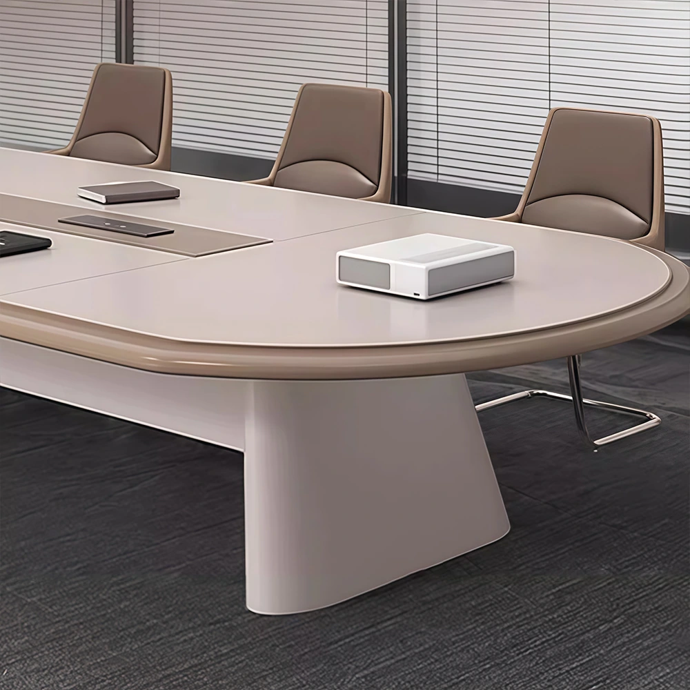 Modern Minimalist Painted Conference Table - image 4