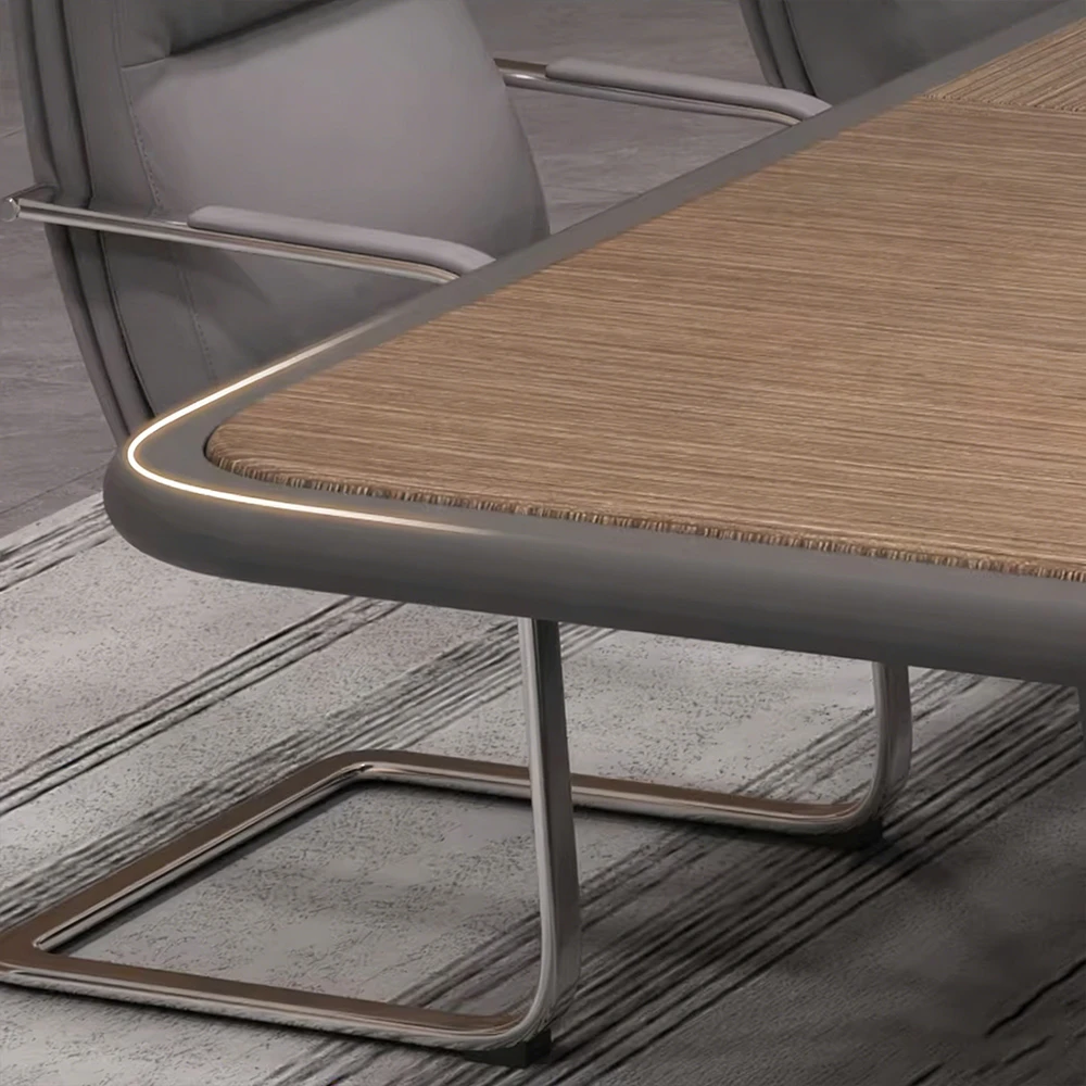 Modern Painted Large Conference Table - image 6