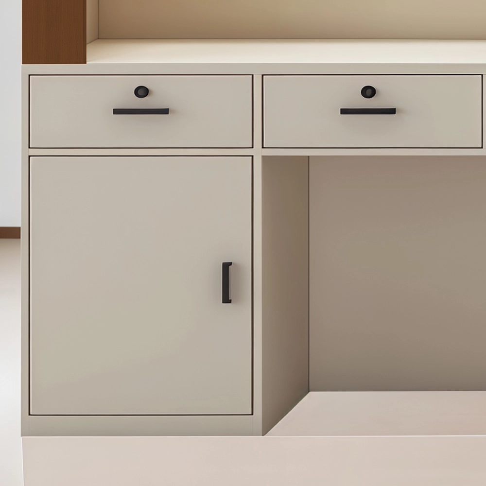 Elegant Light Luxury Reception Desk  Minimalist Front Counter - image 7