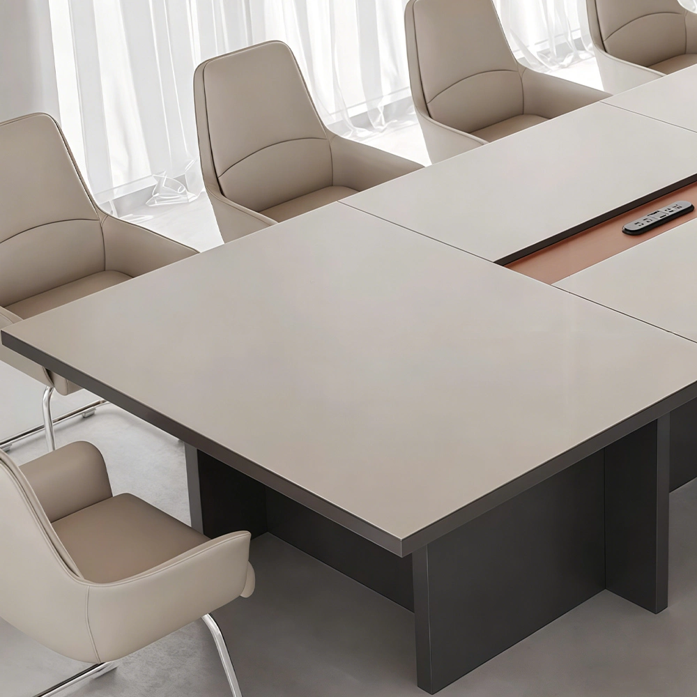 Thickened Long Conference Table - image 6