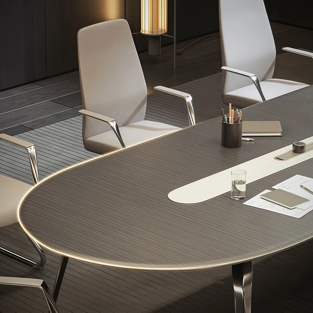 High-end Oval Conference Table - image 4