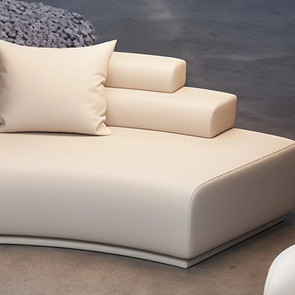 Luxury Modern Style Curved Sofa - image 6