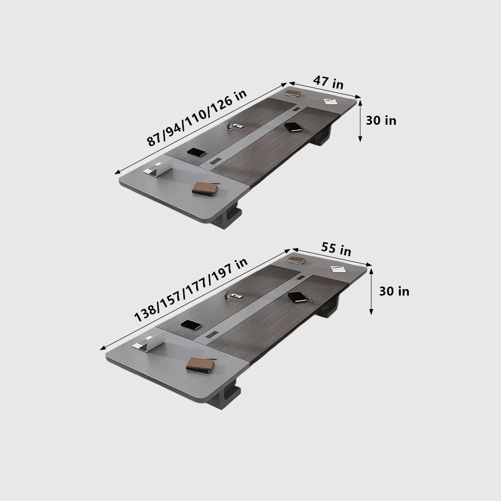 High-End Modern Minimalist Conference Table - image 10