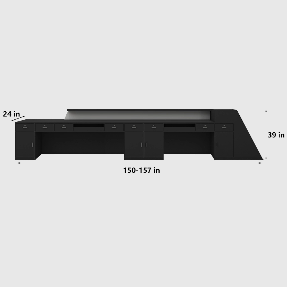 Light Luxury High-End Reception Desk - image 11