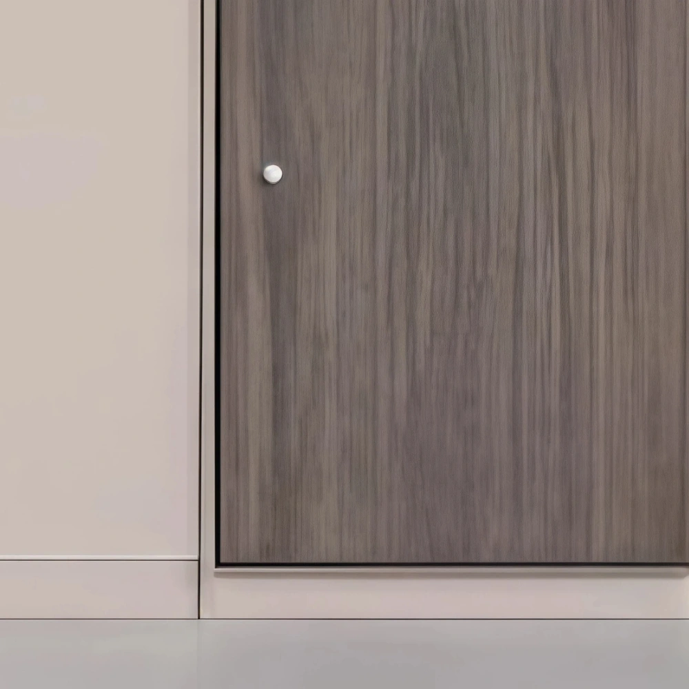 Lockable Wooden File Cabinet Tall Office Storage Cabinet with Shelves - image 6