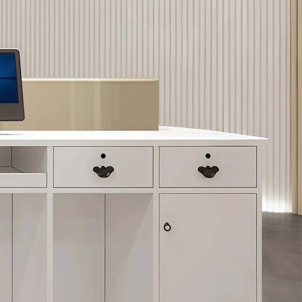 Modern Minimalist Beauty Salon Reception Desk - image 7