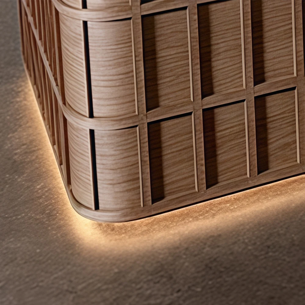 Modern Minimalist Front Counter for Clothing Store - image 4