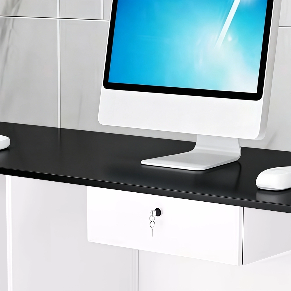 Multi-Purpose Small Front Desk – Modern Minimalist Cashier Counter - image 6