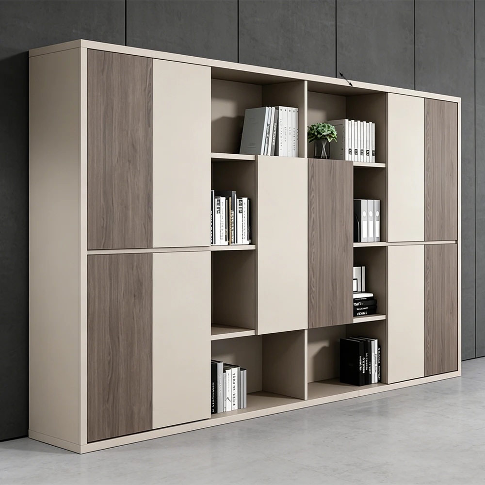 Wooden Office Filing Cabinet – Floor-Standing File Storage - image 5
