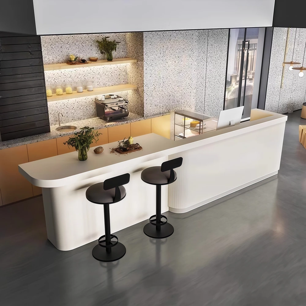 Small Front Desk Reception Counter for Shop Reception Area - image 2