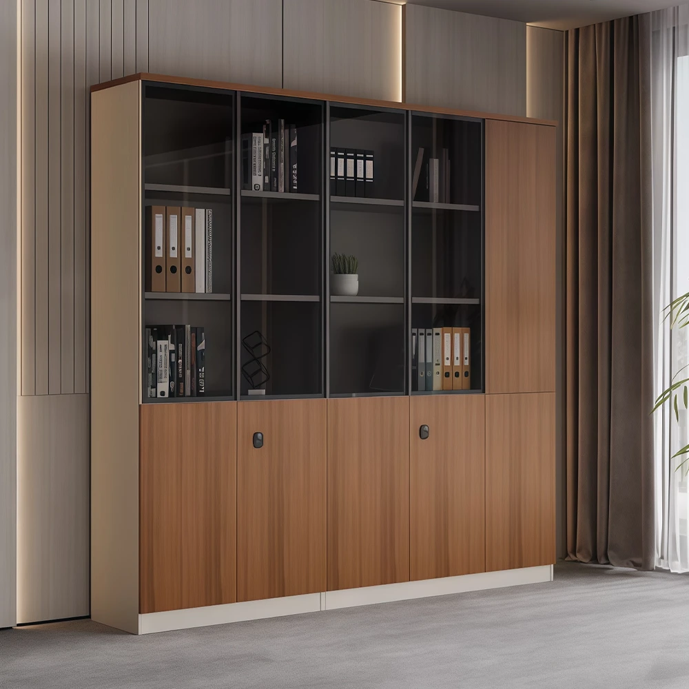 High End Wooden Office Filing Cabinet with Lock - image 2